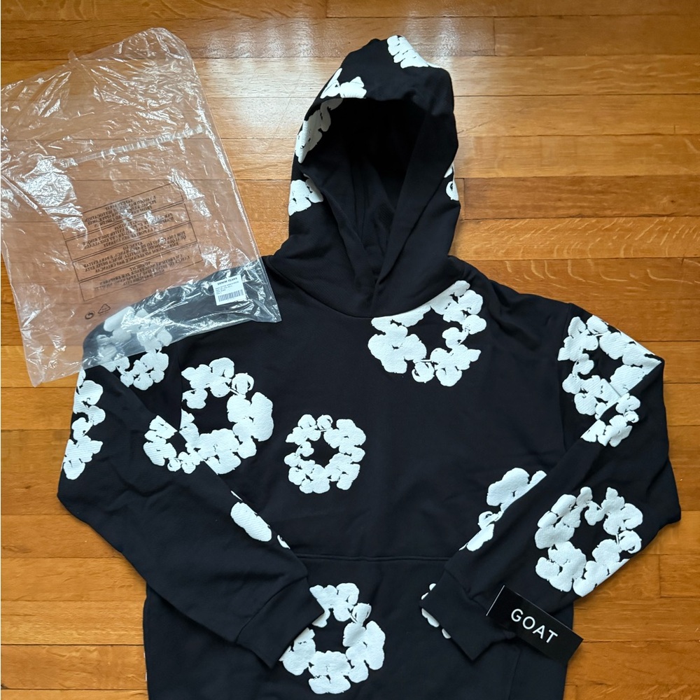 Denim Tears Hoodie Black and White